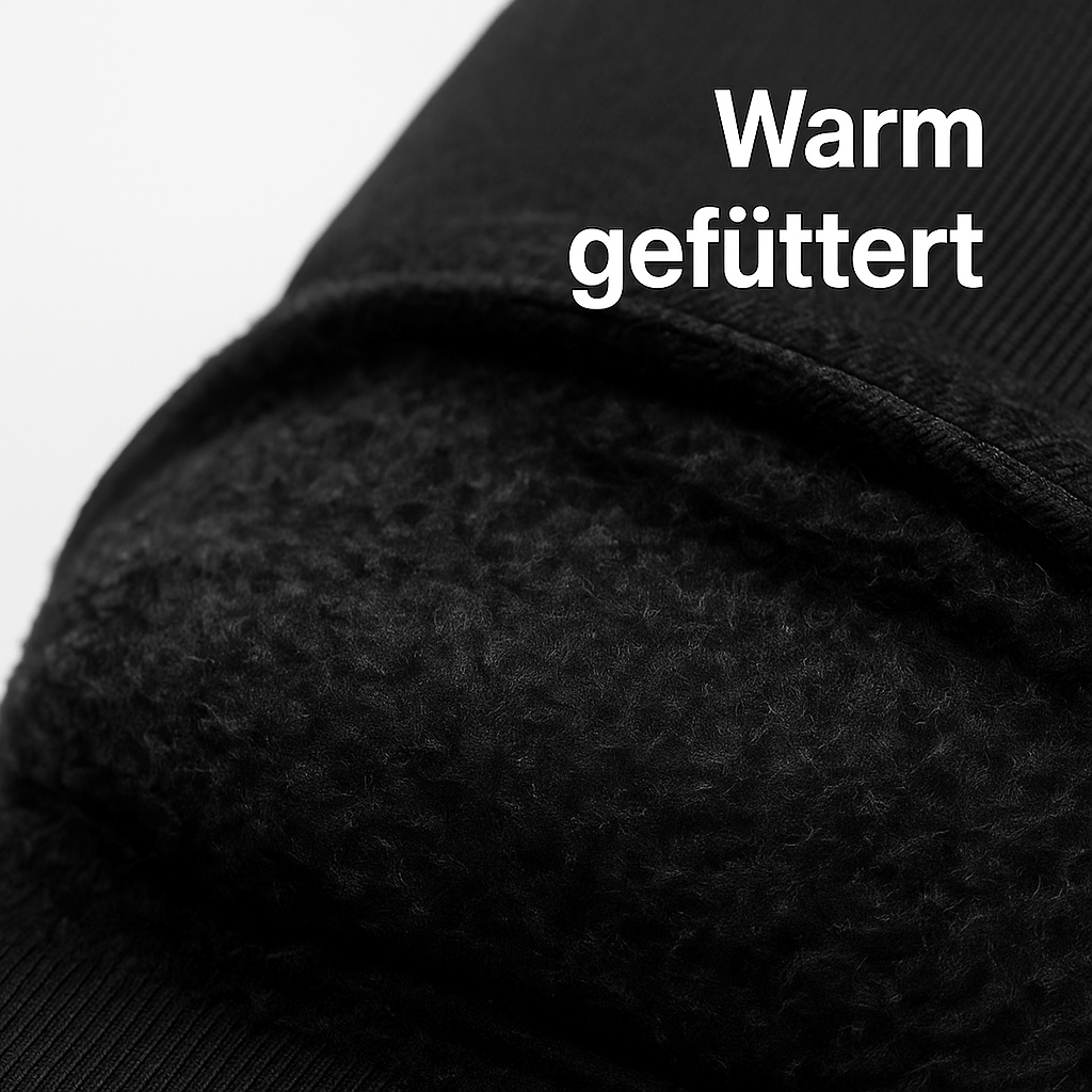 Thermo-Handschuhe mit Verstecktem Reißverschlussfach