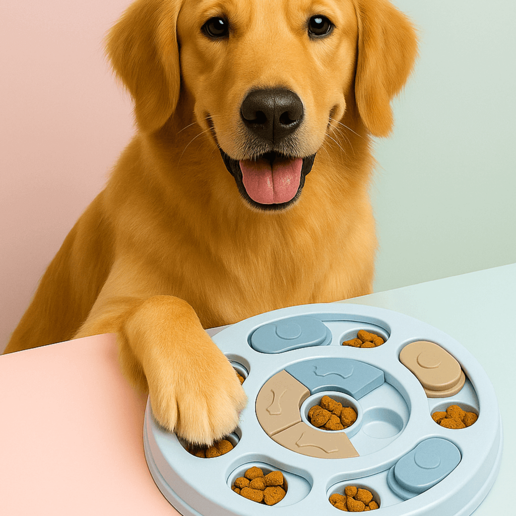 Interaktives Hunde-Puzzle – Spiel & Gehirntraining